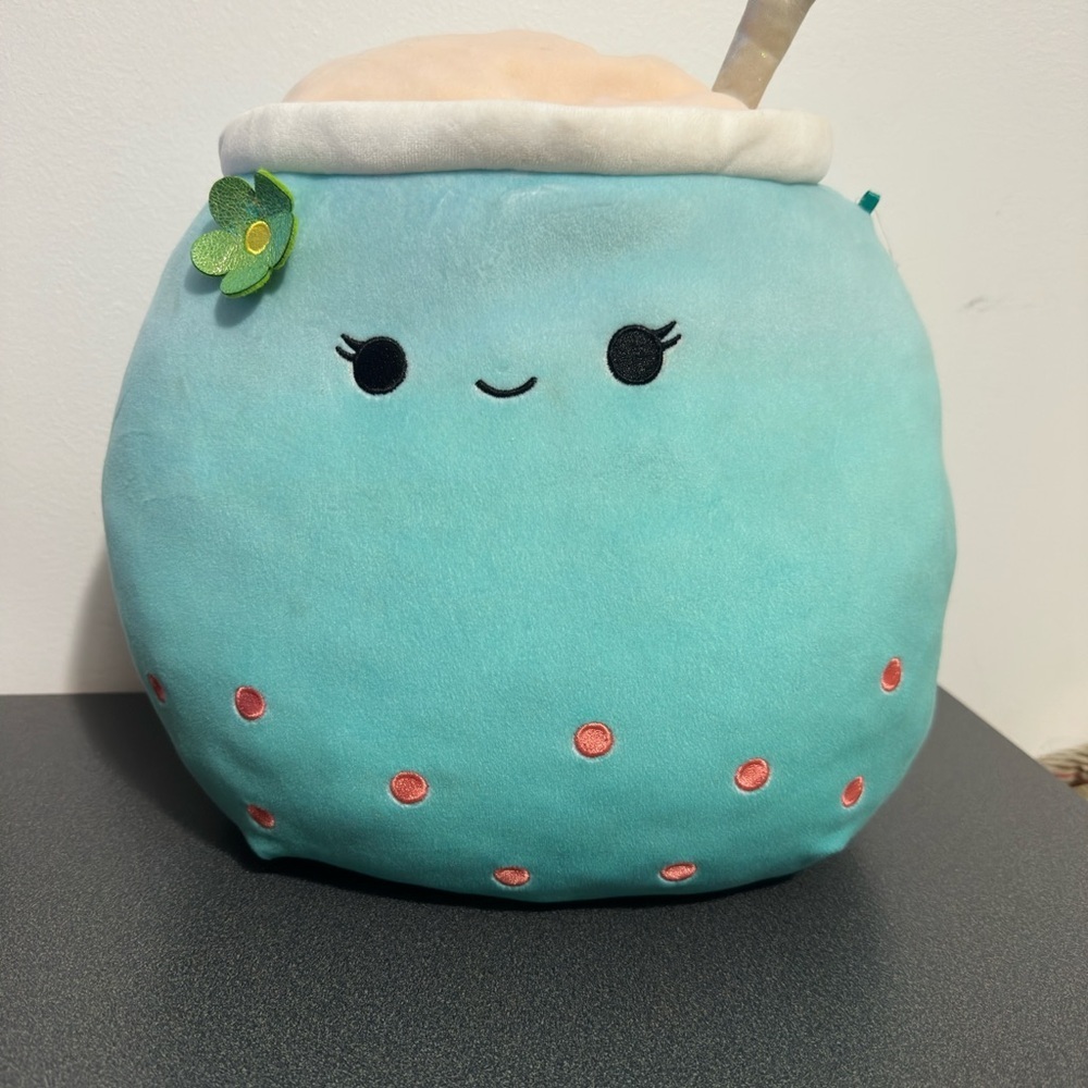 Cute Plush Home Accent in Blue and Pink